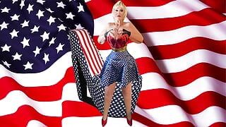 All-American Granny Fucks Herself With A Thrusting Vibrator CAM5