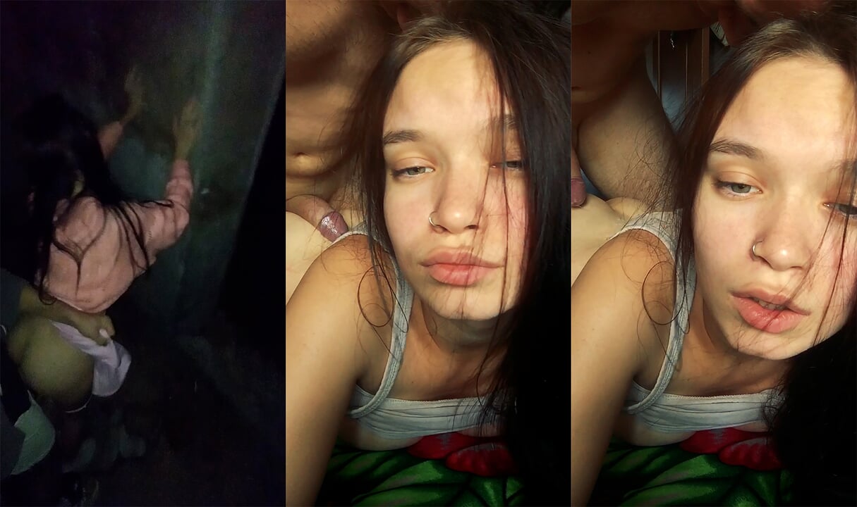 Transando na rua amateur amador voyeur